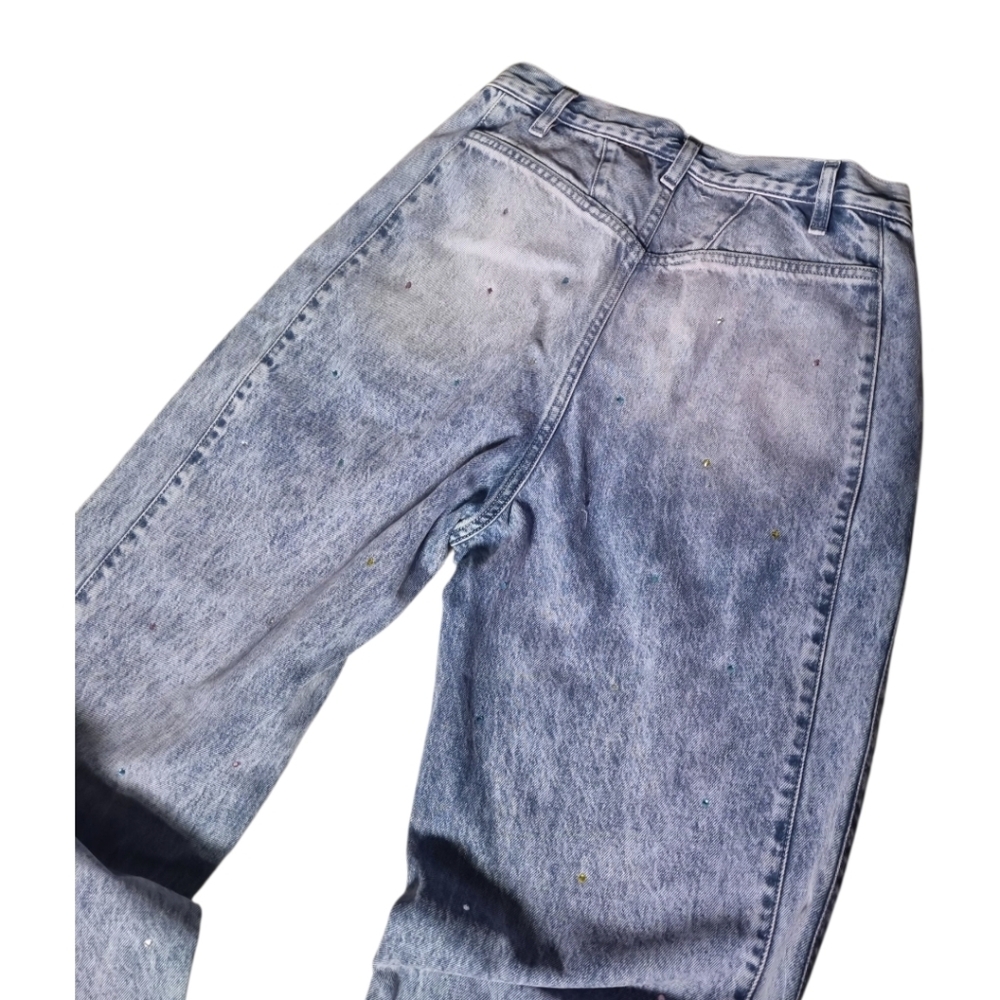 HAYLEY MENZIES Stylish Blue Denim Jeans - Picture 2 of 11